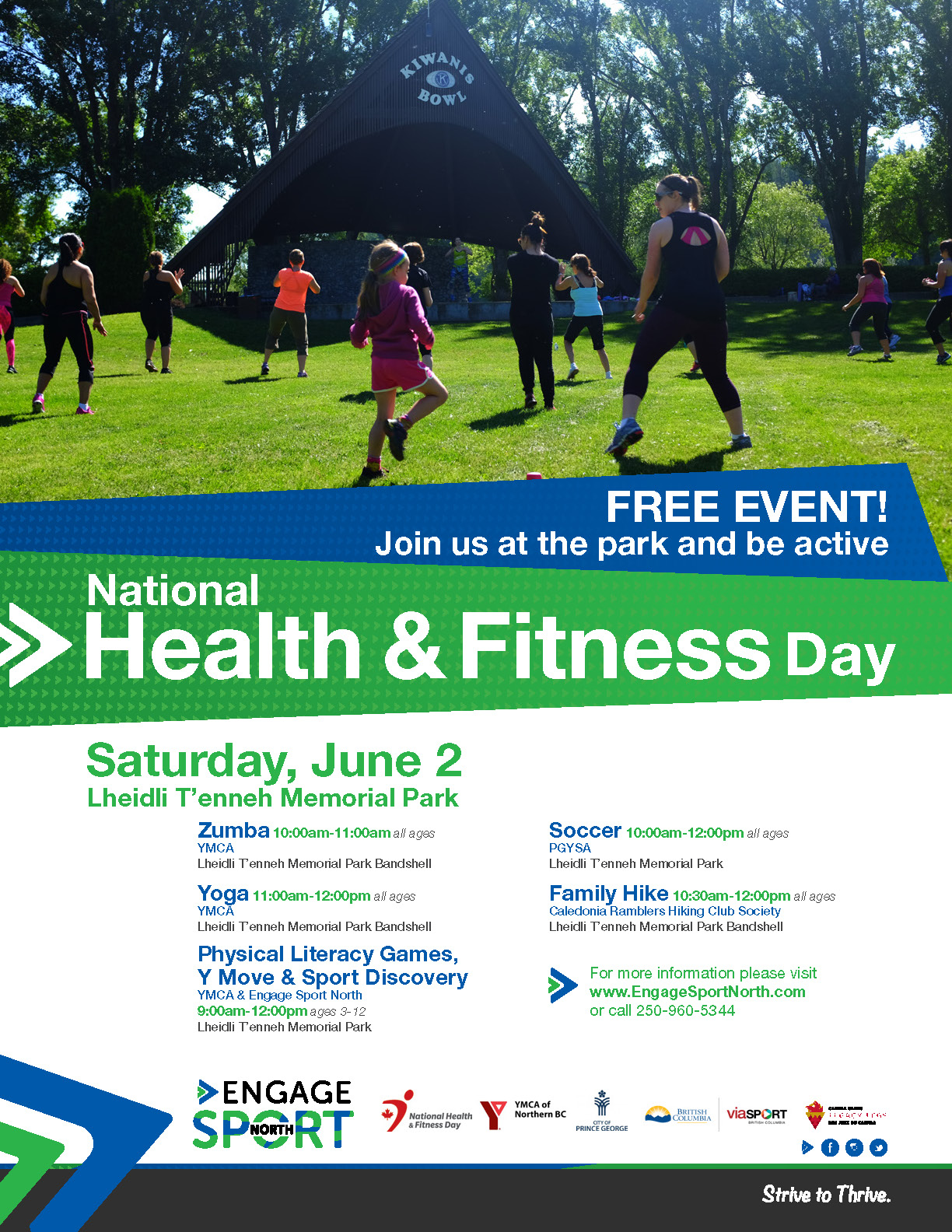 Join us on June 2 for National Health and Fitness Day! YMCA of